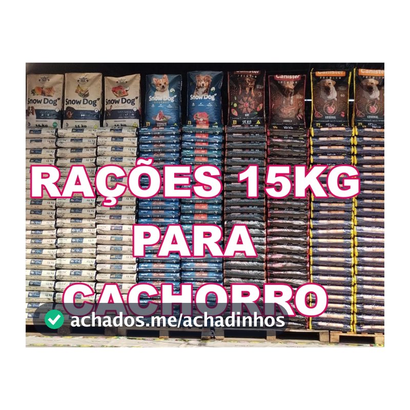 Ração Para Cachorro 15kg Super Premium, Premium Especial, Premium de Alta Qualidade Para Cão Adulto