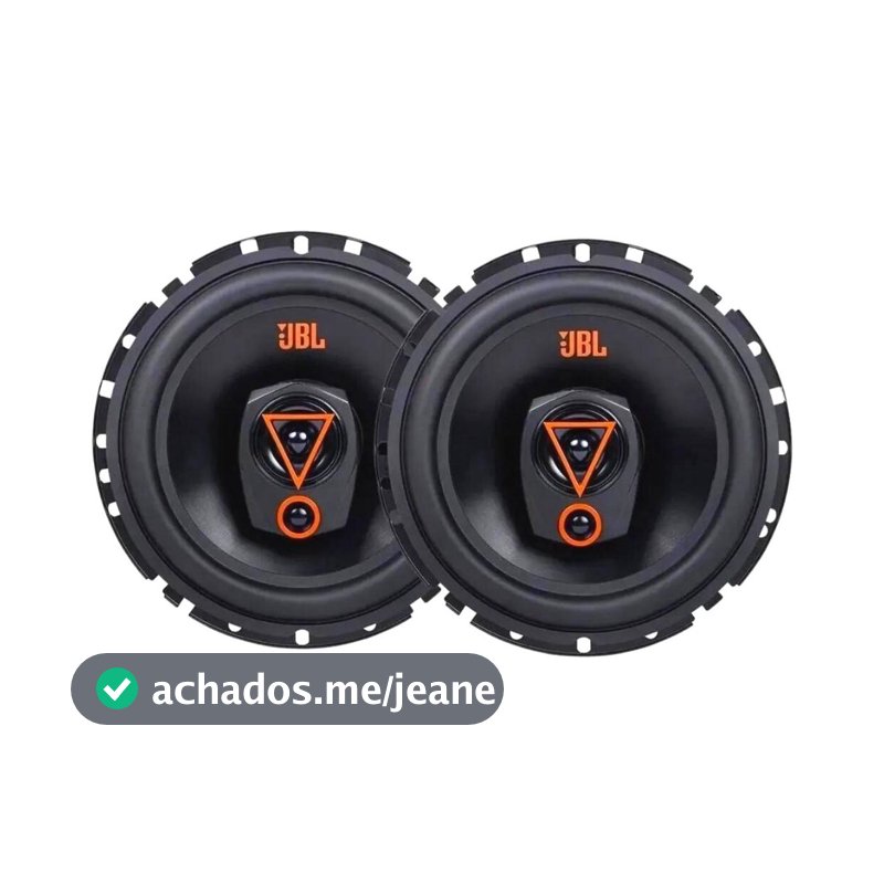 Par Alto Falante 6 Polegadas Jbl 80w Rms Multisystem Original Triaxial 6trms80 4 Ohms