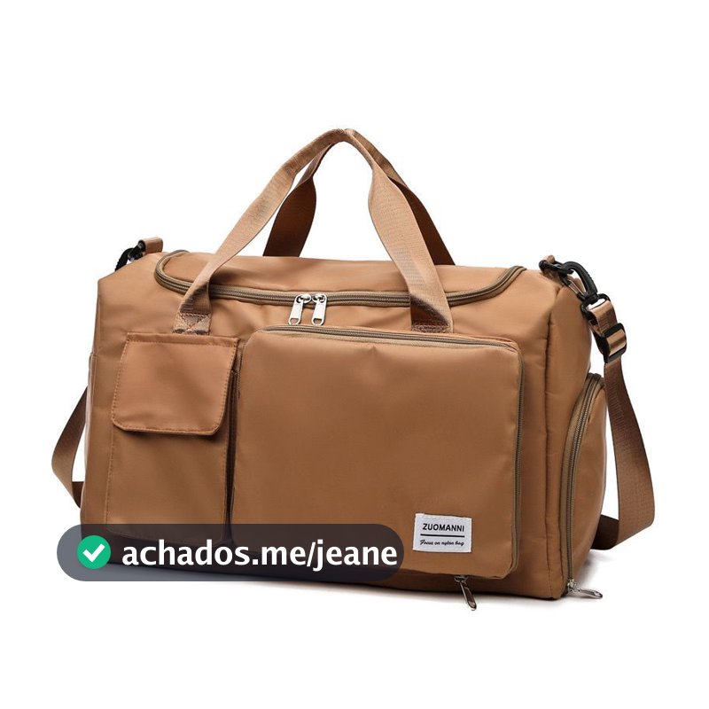 Bolsa Mala de Viagem Multifuncional de Grande Capacidade Resistente e Impermeável