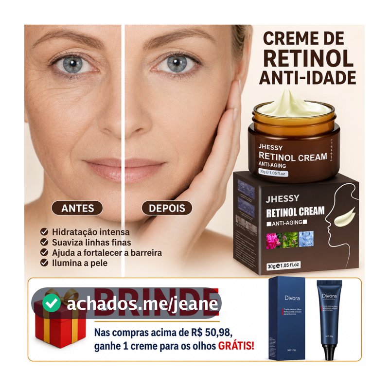 Coreano anti-Envelhecimento retinol Rugas Produtos De Cuidados Com A Pele Linhas Finas Hidratante Creme Presente