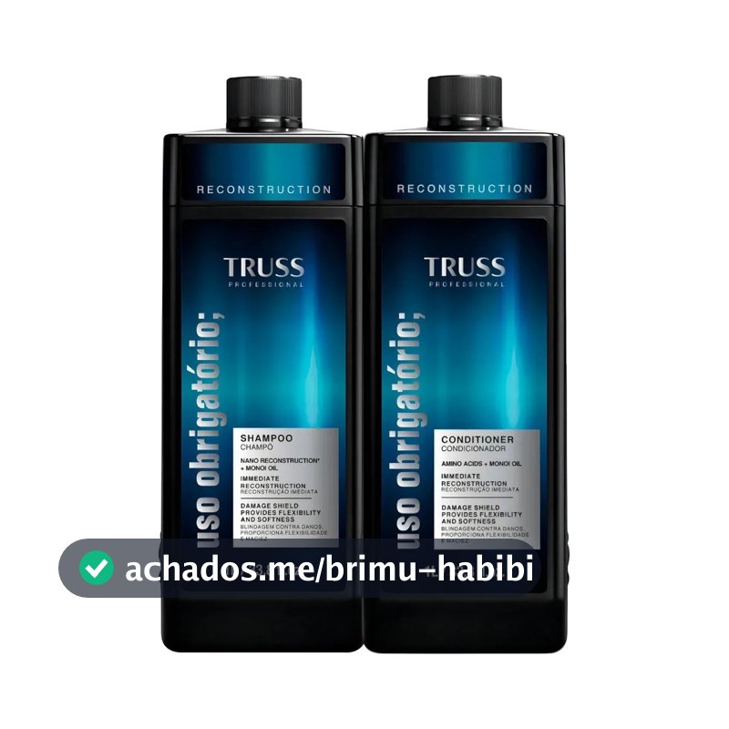 Kit Truss Uso Obrigatório Shampoo E Condicionador 1 Litro