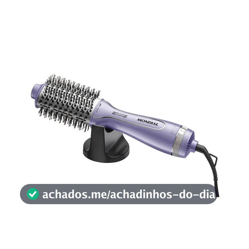 Escova Secadora Mondial Space Shine Slim Es-21 1300W