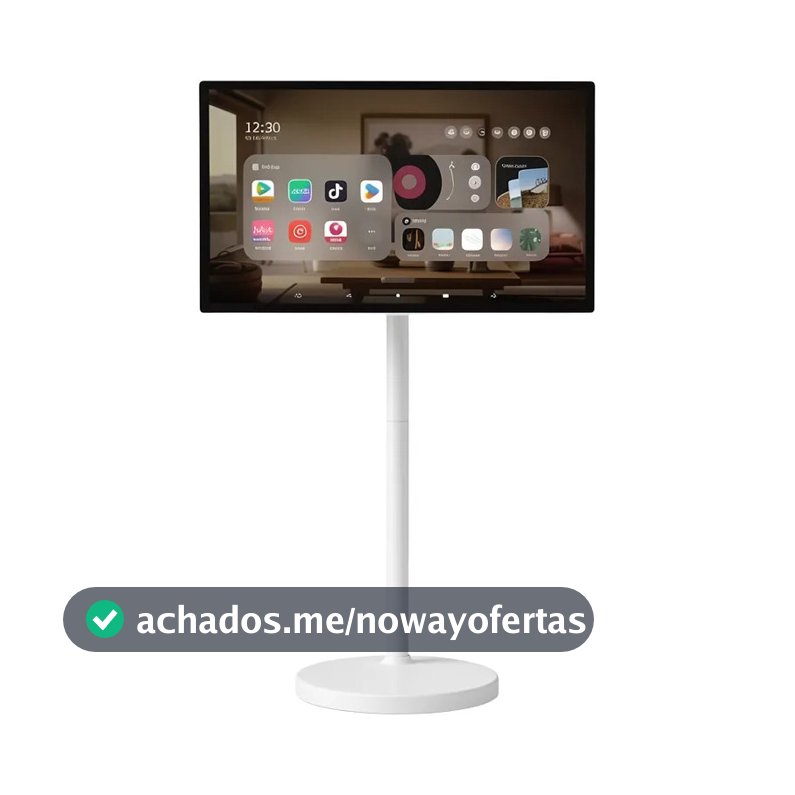 Monitor Touchscreen 24" OU 32" HD Portátil Android Base Móvel Wi-fi P.HQ