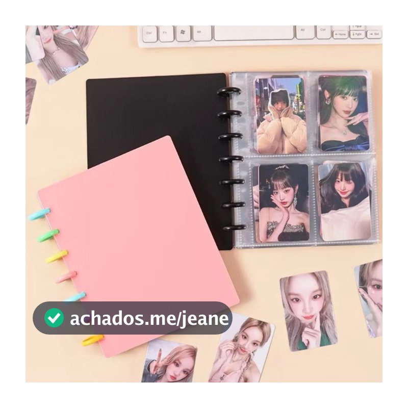 Álbum para Photocards de Disco Kpop Binder A5 20x16cm- IMPORTADO - UND