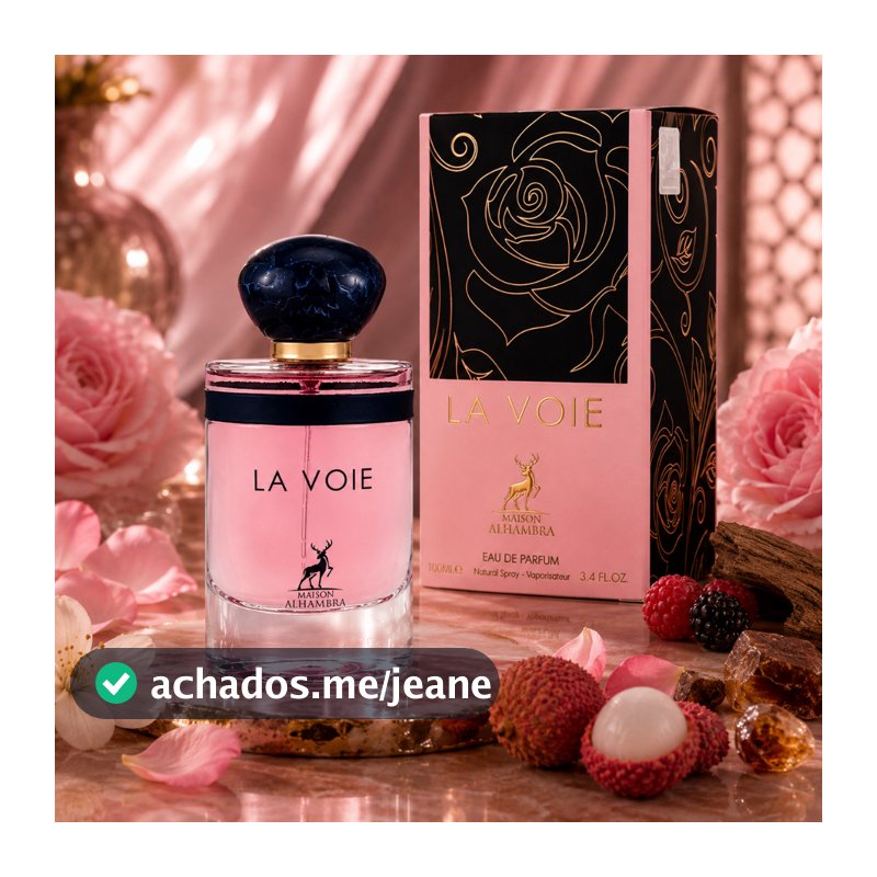 Perfume Feminino La Voie Maison Alhambra Eau de Parfum 100ml Original