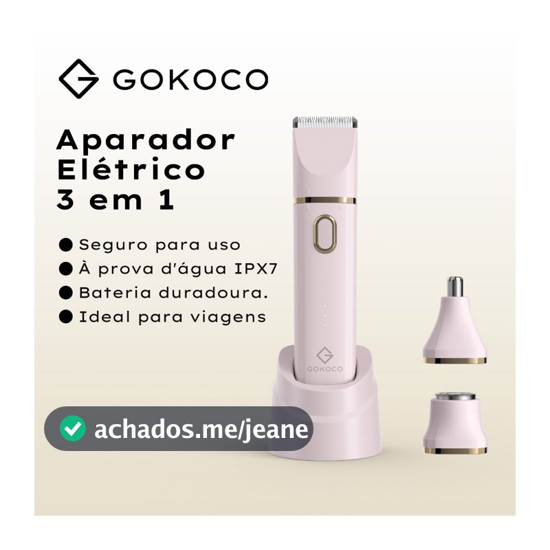 GOKOCO Aparador portátil 3 em 1 Uso seco e molhado e fácil de limpar deal para viagens, cuidados pessoais e uso diário