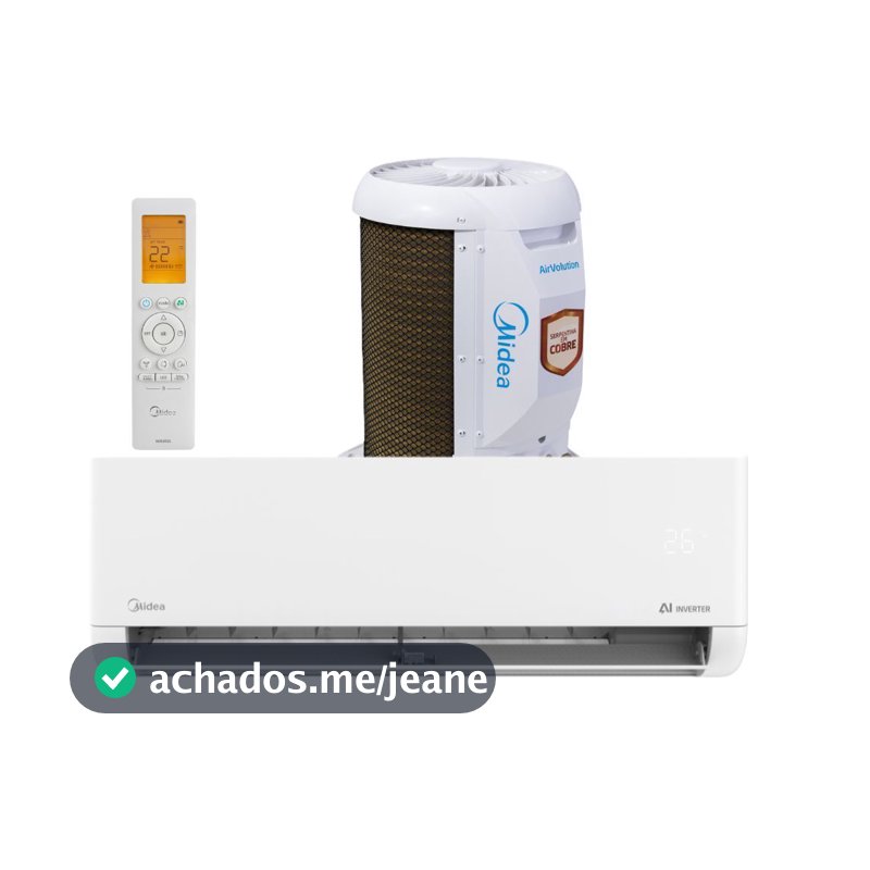 Ar Condicionado Split Inverter Midea AI AirVolution 9000 BTUs Frio 220V 38TAVCA09M5