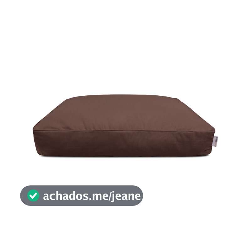 Cama de Cachorro Impermeável Futon Almofada Pet com Zíper Várias Cores Confortável Cachorro Gato