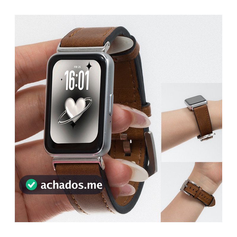 Pulseira De Couro Para Samsung Galaxy Fit 3 Esportes Relógio Banda Acessórios Substituição Cinto correa