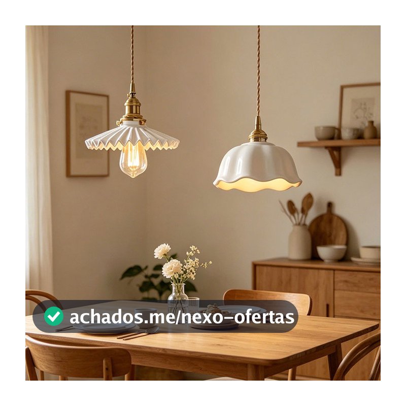 Lustre Sala Jantar Pendente Luminária Teto Lustres Cozinha Moderno LED Lustre Para Sala e Quarto