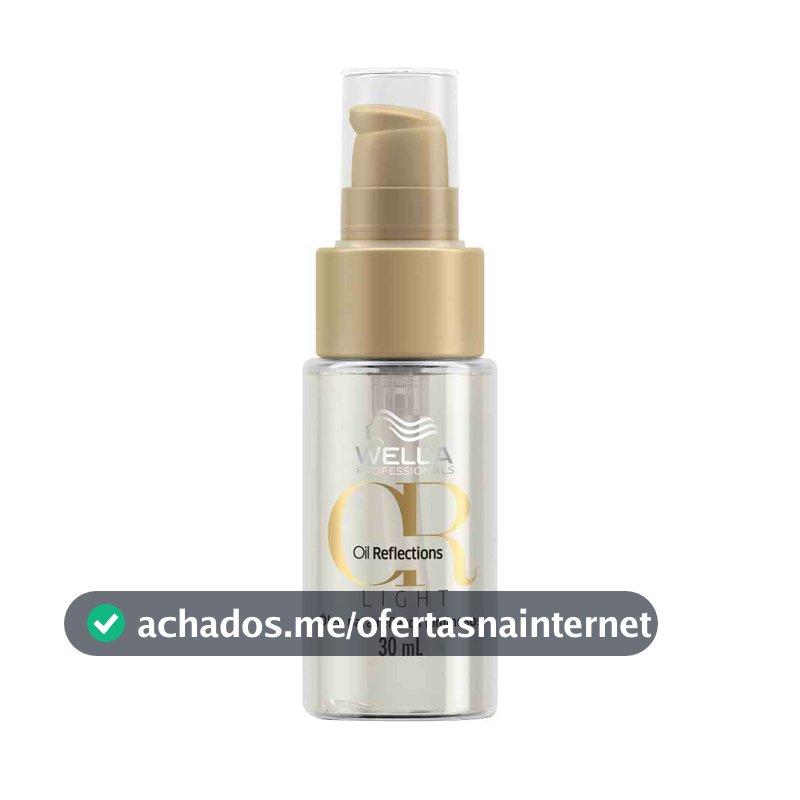 Óleo Capilar Oil Reflections Light Wella 30ml