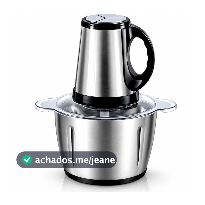 2 ou 3 Litros Picador Triturador 110V e 220V De Alimentos Carne Mixer Elétrica Processador Cozinha