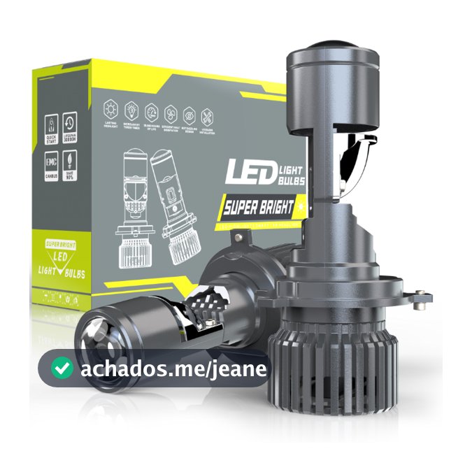 Pair Ultra Led Super Led Bulb H4/H7 Mini LED Projector 200w 30000lm Cars Motorcycles High Brightness Easy Installation