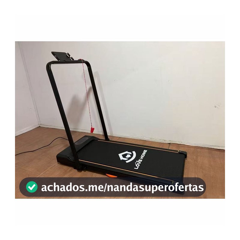 Esteira Inteligente Dobrável Com Amortecimento, Ajuste Remoto De Velocidade (1-8 Km/h) E Capacidade De Peso De 120 Kg.
