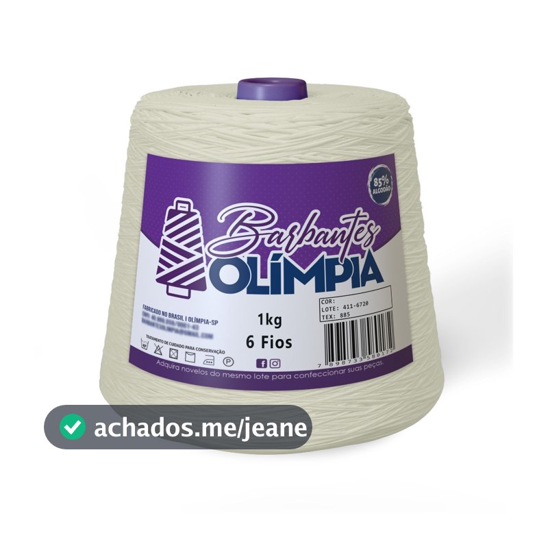 Barbante Olímpia Fio 6 1Kg