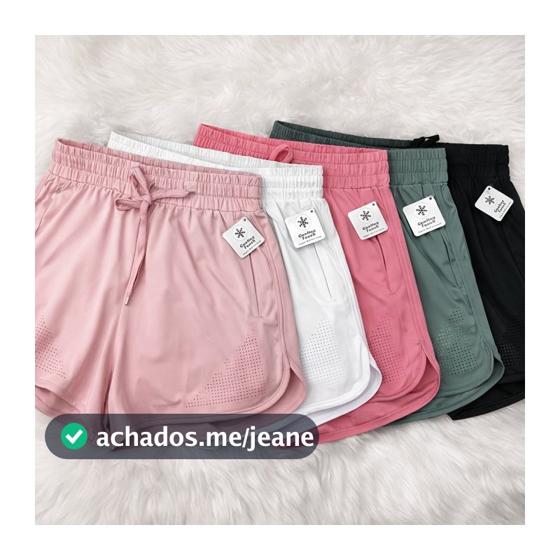 Fitness Shorts Duplos e Short Saia Feminino Academia Modelos importados roupas Tactel Dryfit Nylon Corrida Zero transpar