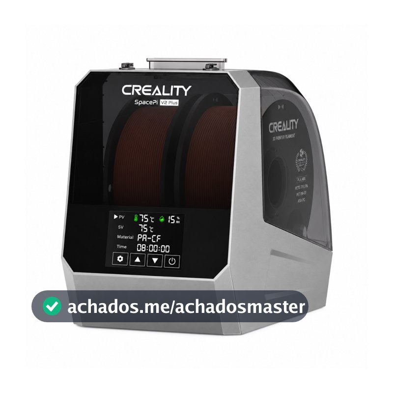 Caixa Secadora/Desumidificadora Dry Box-Creality Space Pi V2 Filament Dryer PLUS