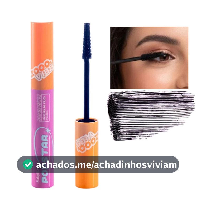 Mascara para Cilios Ruby Rose Bombastic Popstar Hbe2004