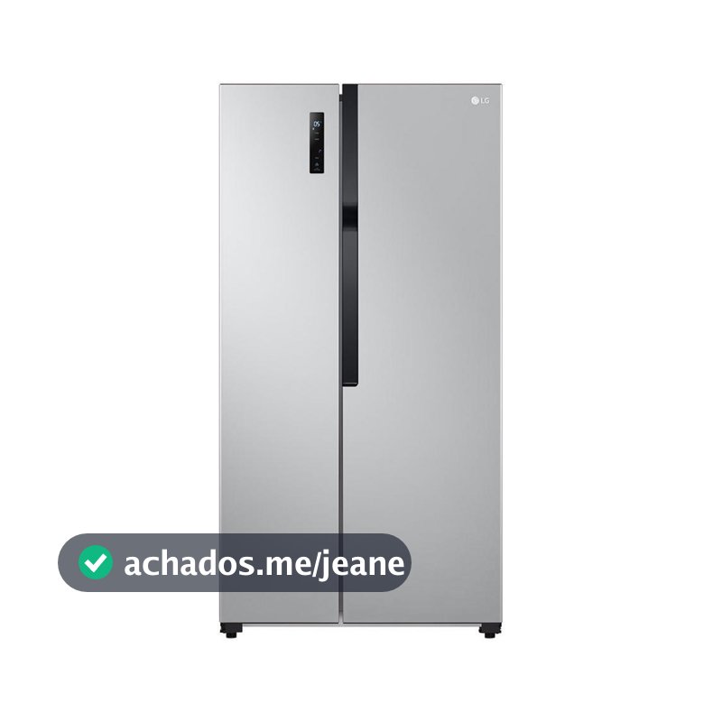 Refrigerador 2 Portas 519L Side 220 V Inverter Inox LG