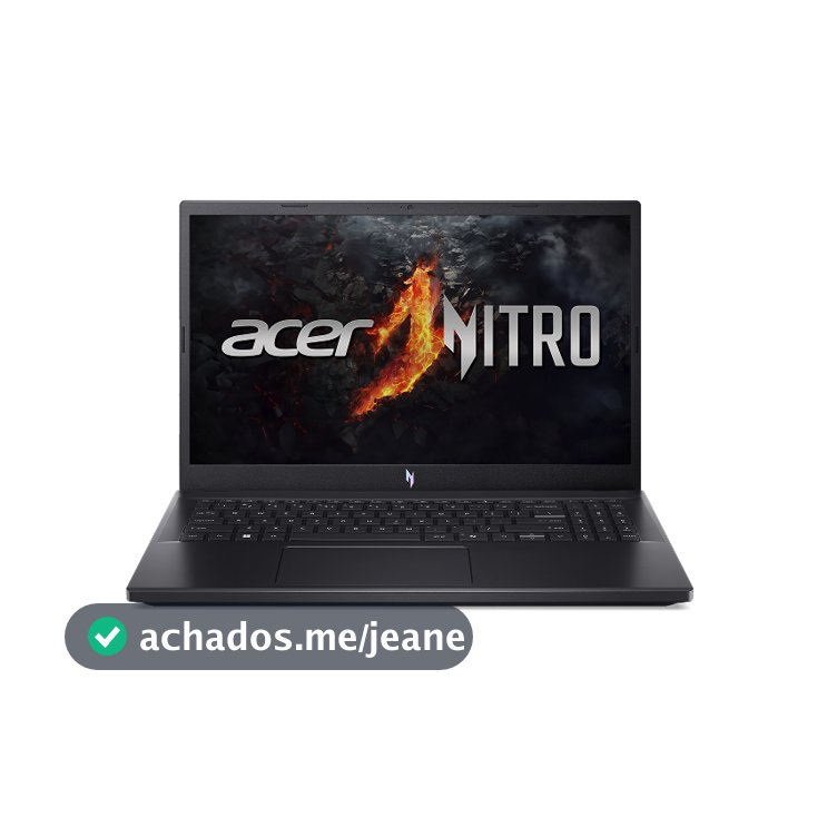 Notebook Gamer Acer Nitro V15 ANV15-41-R2GT AMD Ryzen™ 7 7735HS RTX 4050 16 GB RAM 512 GB SSD Full HD 15.6”