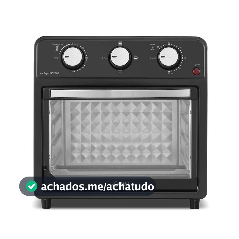 Air Fryer Oven Britânia 12L Bella Cuccina 1500W BCFR05 110V