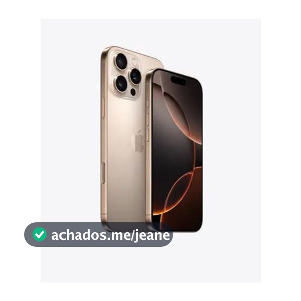 Celular iPhone 16 Pro Max (Tela 6.9) - 256 GB - Original Seminovo
