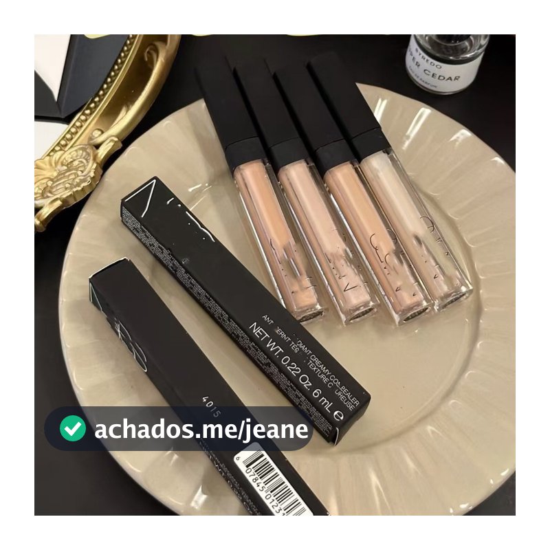 NRS Corretivo Líquido Baunilha Mel Creme Capa Olheiras Marcas de Acne Mel Castar Pudim de Caramelo 6ml