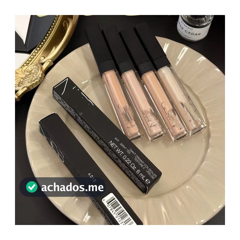 NRS Corretivo Líquido Baunilha Mel Creme Capa Olheiras Marcas de Acne Mel Castar Pudim de Caramelo 6ml