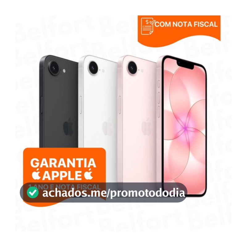 LANÇAMENTO Celular  iPhone 17e 256GB Novo Lacrado Original com 1 ano de garantia apple e nota fiscal