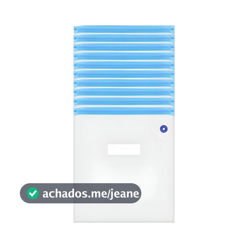 Kit 10 Sacos a Vácuo para Filamento 3D Reutilizável Vedação Hermética Proteção Contra Umidade Impressora 3D