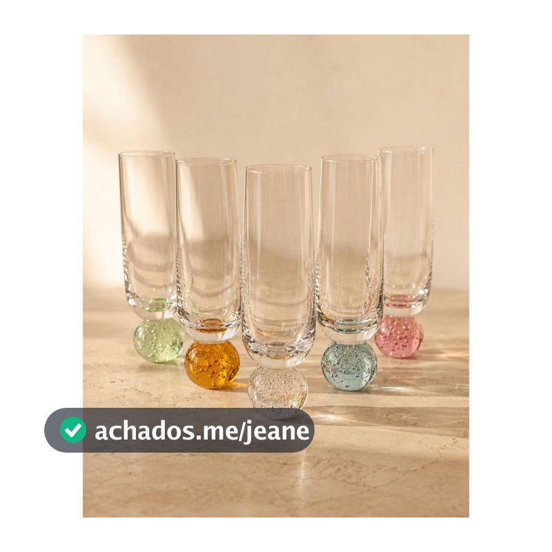 Taça Champanhe 300ML Esfere Bubble