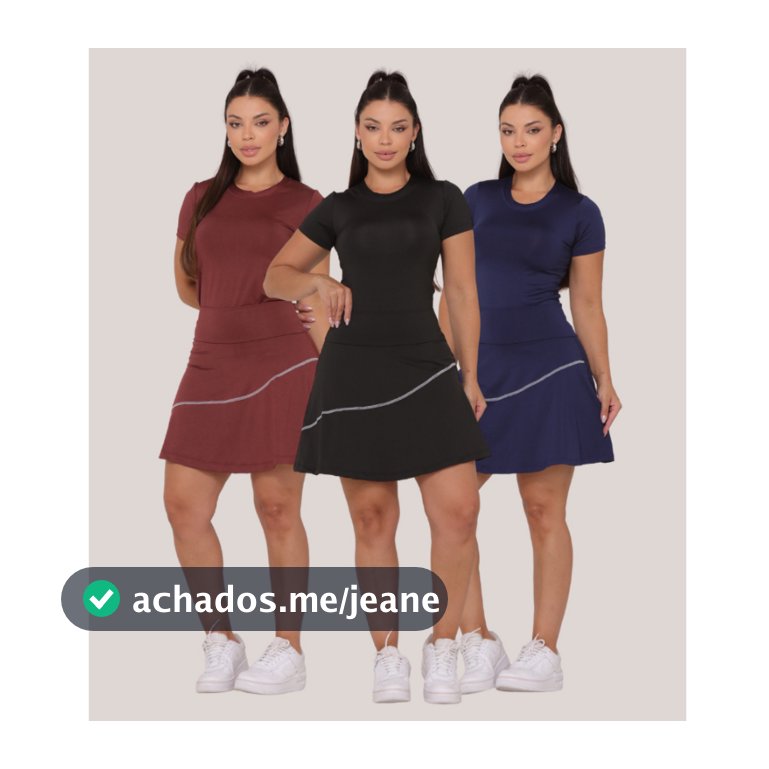 Conjunto Fitness Saia E Blusinha Moda Evangélica Para Treino Academia Corrida Esportista Modesta
