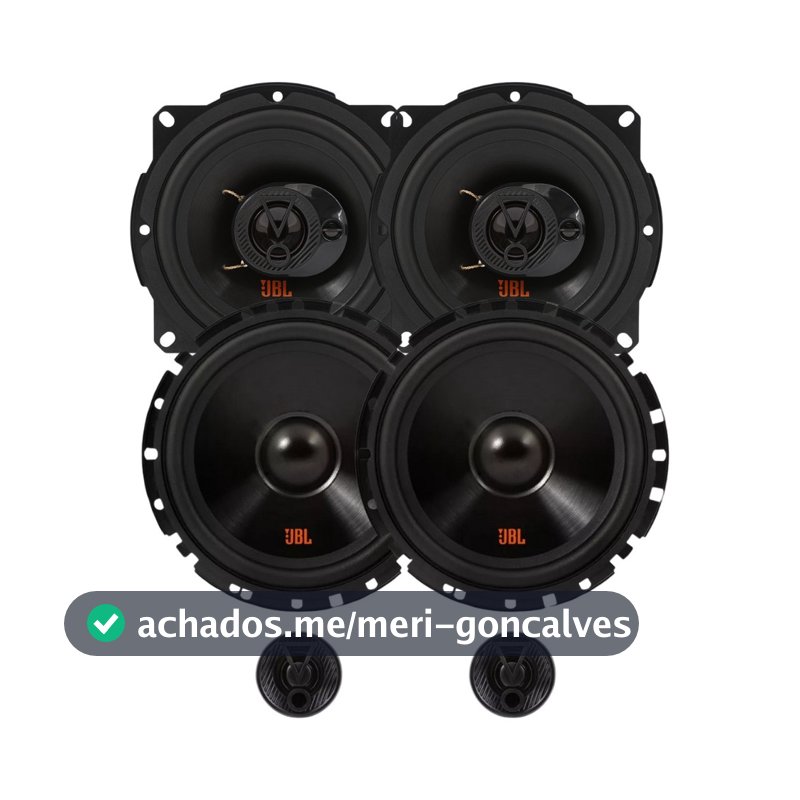 Kit 2 Vias 6  JBL FLEX4 62VFX55 110W + Par de Alto Falantes 5  JBL 5TRFX55 110W