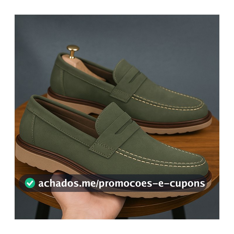 Sapato Oxford Masculino Nobock Camurça Ajuste Cadarço Preto Promoção