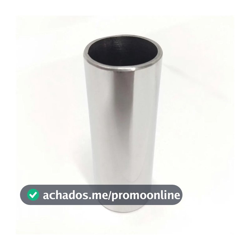 Slide para Guitarra e Violão em Aço Inox Profissional Blues Rock Acessório para Instrumentos