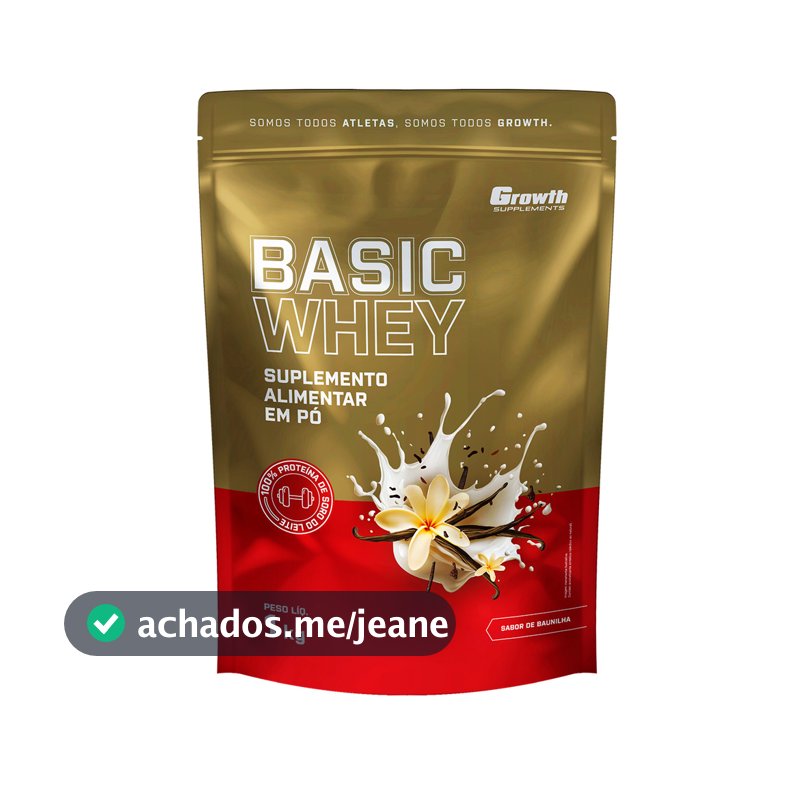 Basic Whey 1kg Growth Supplements