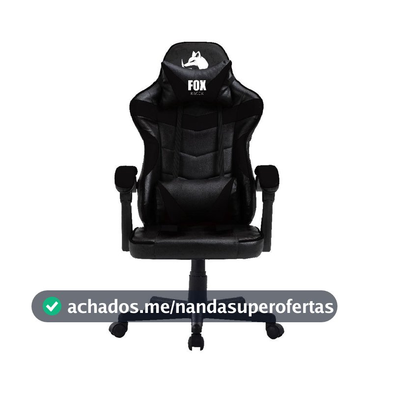 Cadeira Gamer Fox Racer Nordic Preta