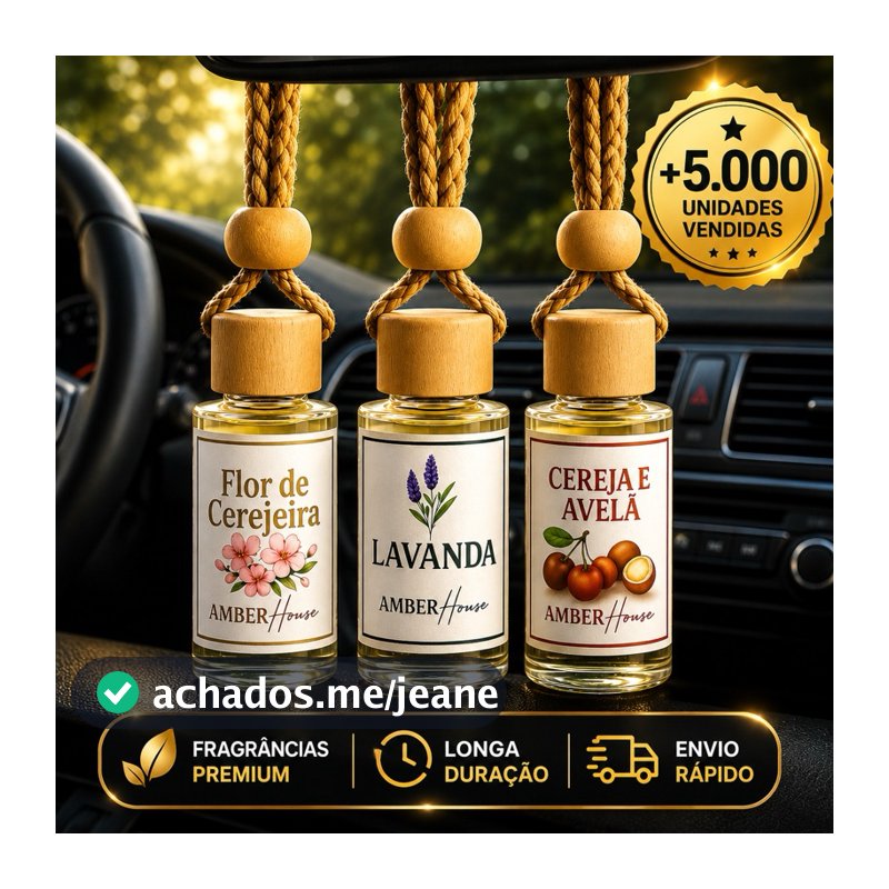 Cheirinho Carro Premium Importado Aromatizante Automotivo
