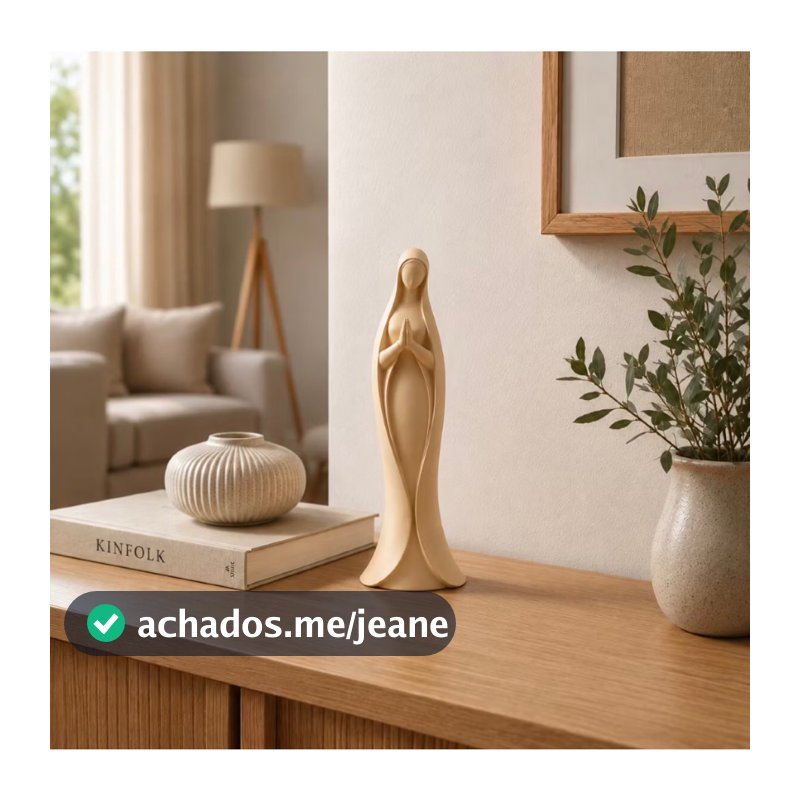 Nossa Senhora Aparecida Imagem Minimalista Fé para Seu Lar Decoração Religiosa Presente