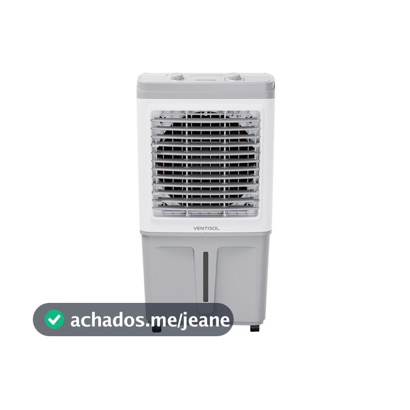 Climatizador de Ar Ventisol Clin 60 Pro CLIN60PRO-02, 60 Litros, 150W, Branco/Cinza