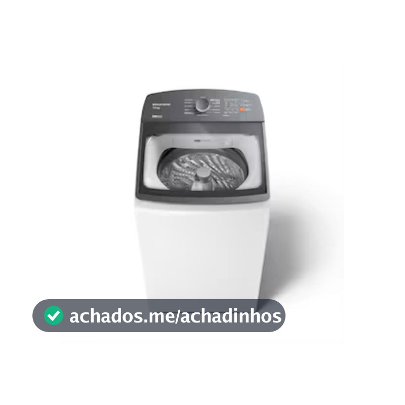 Máquina de Lavar BWF14AB 14kg Smart Sensor Ciclo Tira Mancha Cesto Brastemp