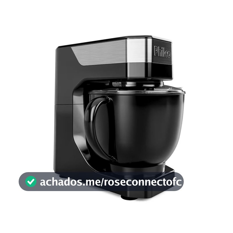 Batedeira Planetaria Philco PBP90A 5L 900W Tampa Antirrespingo