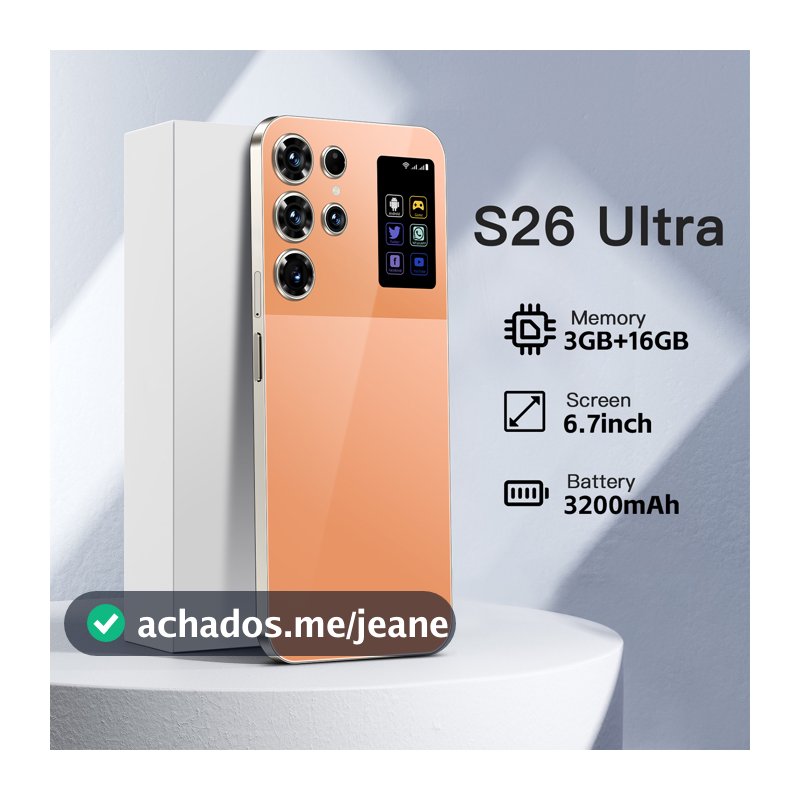 Venda Quente S26 Ultra 5g smartphone 6.7 Polegadas Para Jogos android Telefone dual sim Celular Desbloqueado Original