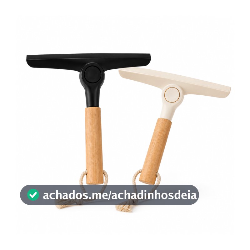 Rodinho De Pia Oikos Luxo cabo De Bambu - Rodo de pia multiuso