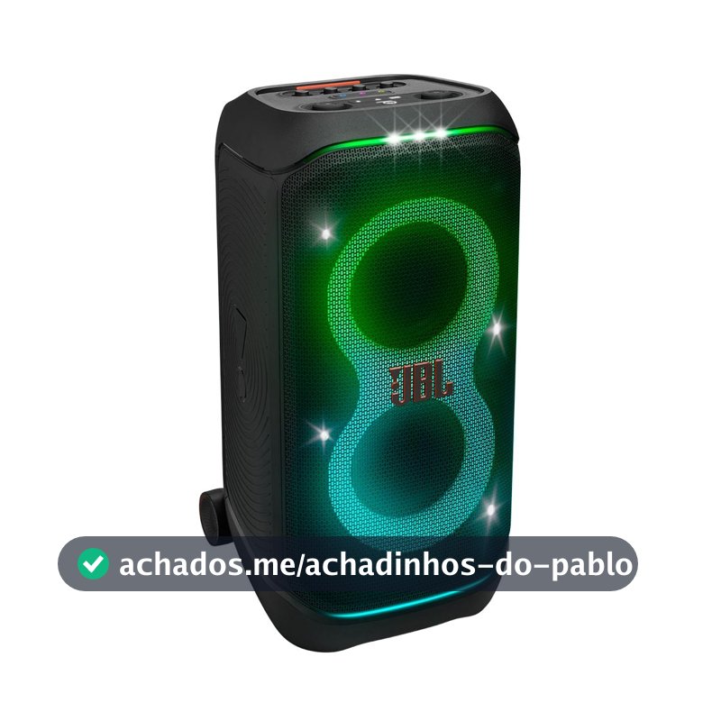 Caixa de Som JBL Partybox Stage 320 Bluetooth IPX4 Preta