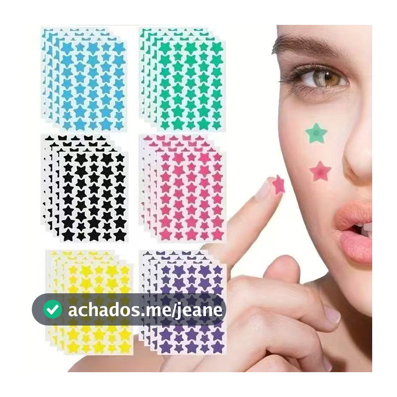 40 Peças De Adesivos Para Espinhas Rosto , Hidrocolóides Acne Cobrir E Manchas Kit De Ferramentas Popper De