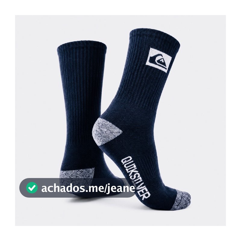 Meia Cano Alto Masculina Algodão Esportiva Confortável Academia Trabalho