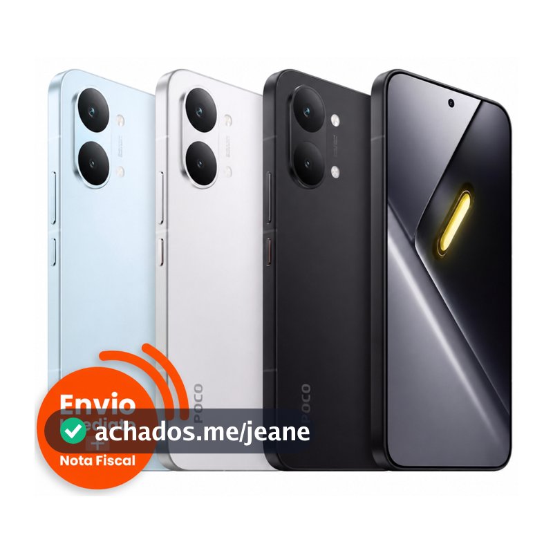 Celuar Xiaomi Poco X8 Pro 512GB / 256GB 5G NFC Versão Global Original e Envio Imediato Com NF