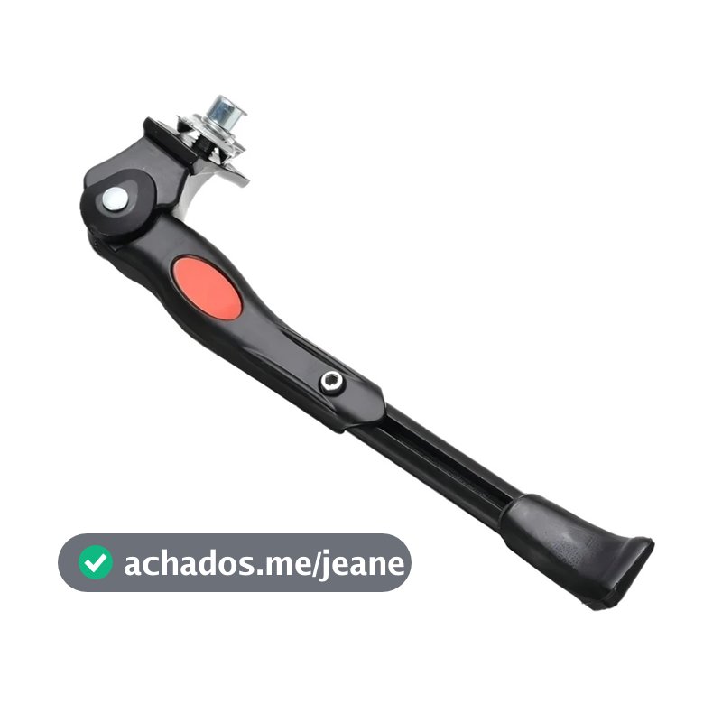 Descanso Lateral Pezinho Alumínio De Descanso Para Bike Bicicleta Regulavel Emborrachado Com Apoio Aluminio Mtb Speed