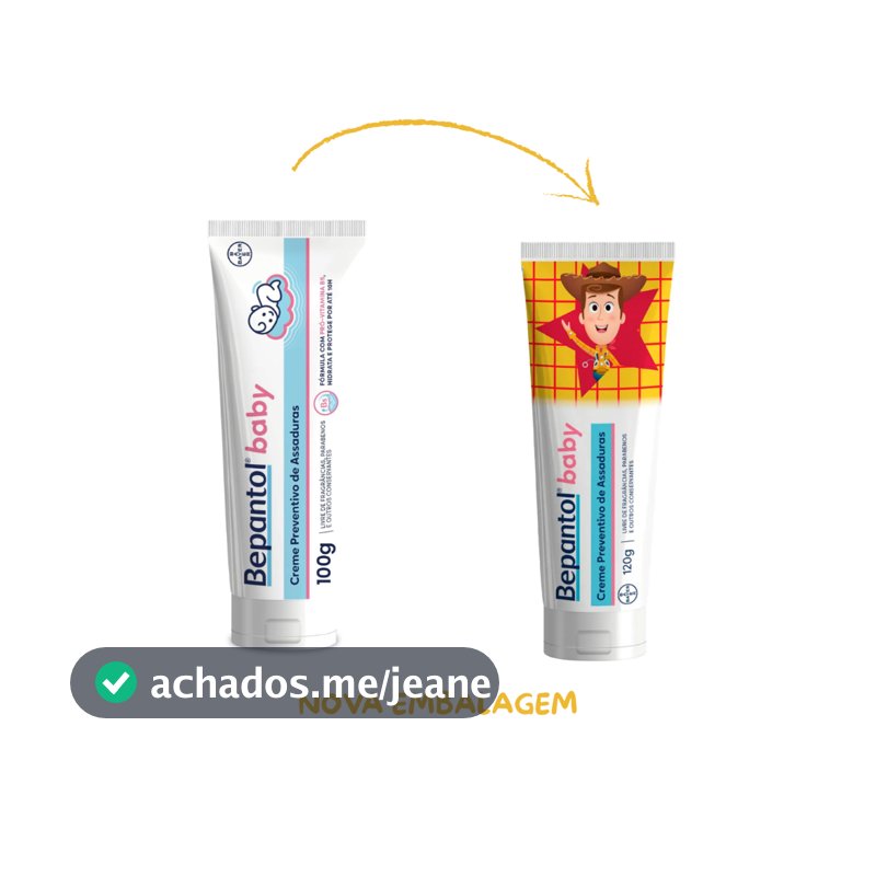 Bepantol Baby 120g - Pomada de Assadura